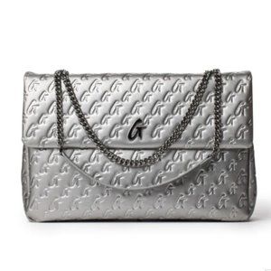 COPY - MONOGRAM XL CLASSIC FLAP BAG PLATINUM